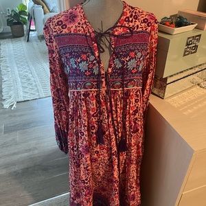 Boho midi dress
